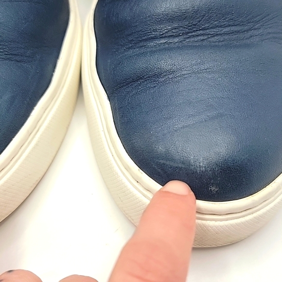 Wolverine | Navy blue leather chukka boots | MENS 10 - Picture 3 of 10